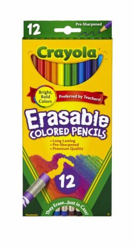 Crayola® Erasable Colored Pencils Perspective: front