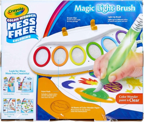 Crayola Color Wonder Magic Light Brush Set, 1 ct - Baker's