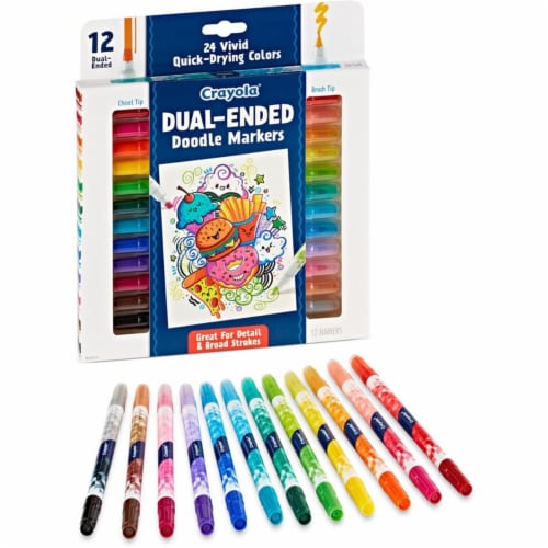 Crayola 10ct Silly Scents Smash Ups Fine Tip Washable Markers