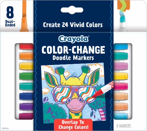 Crayola® Color Change Dual Ended Markers, 8 ct - Pay Less Super Markets