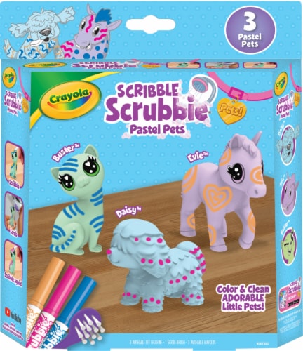 Crayola Scribble Scrubbies Pastel Pets Perspective: front