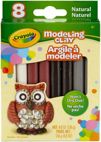 Crayola Neutral Modeling Clay - 8 Piece, 8 pc - Kroger