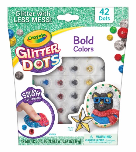 Crayola Glitter Dots Bold Colors Perspective: front