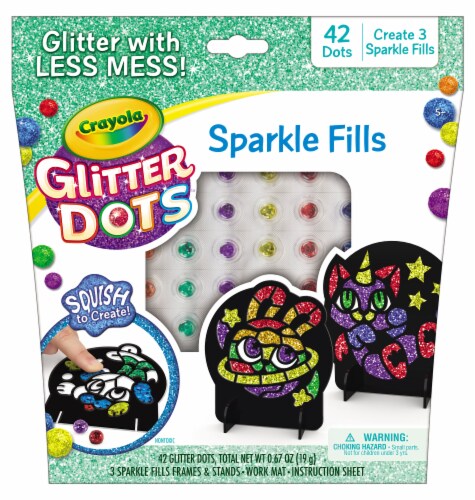 Crayola Glitter Dots Sparkle Fills Perspective: front