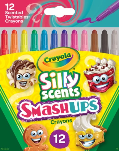 Crayola Silly Scents Smashups Crayons Perspective: front
