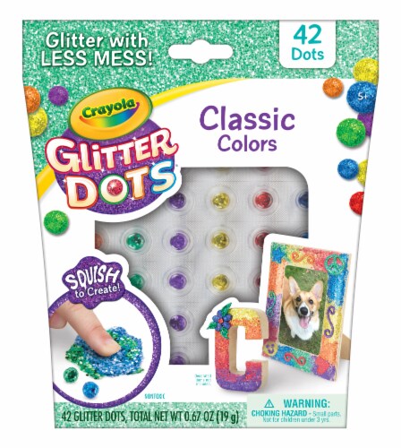 Crayola Glitter Dots Classic Colors Perspective: front