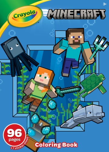 Crayola® Minecraft Coloring Book, 1 ct - Kroger