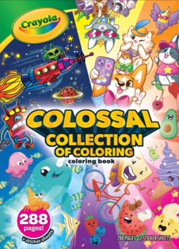 Crayola® Coloring Book Colossal Collection of Coloring Perspective: front