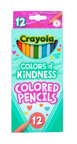 Crayola® Colors of Kindness Pre-Sharpened Colored Pencils Perspective: front
