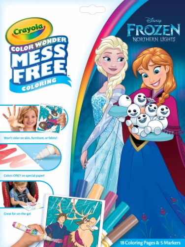 Crayola® Color Wonder Frozen 2 Mess Free™ Coloring Set Perspective: front