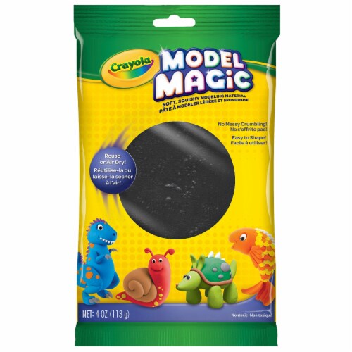 Crayola® Model Magic Modeling Clay - Black Perspective: front