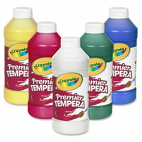 Crayola Premier Tempera Paint - 16 fl oz - 1 Each - Gold Crayola Premier Tempera Paint - 16 fl oz - 1 Each - Gold