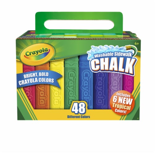 Crayola Sidewalk Chalk, Assorted Colors - 16 count