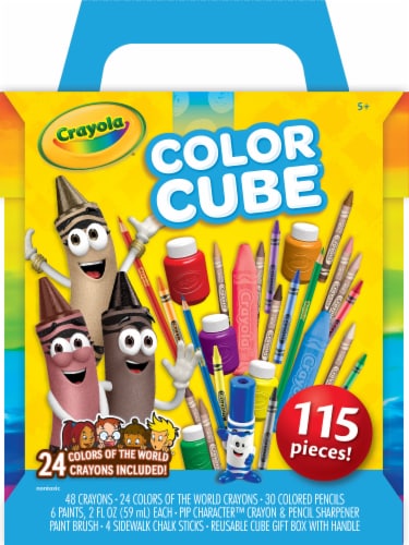 Crayola Color Cube Gift Box Perspective: front