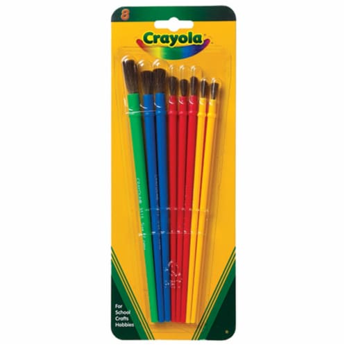 Crayola Art and Craft Brush Set, 8 pc - Dillons Food Stores