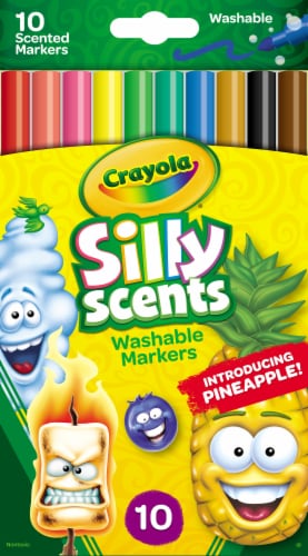 Crayola® Silly Scents™ Washable Scented Markers, 10 pk - City Market