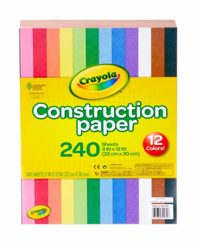 Crayola® Construction Paper, 9 x 12 in - Kroger