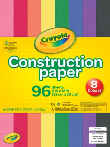 Crayola Construction Paper Packs