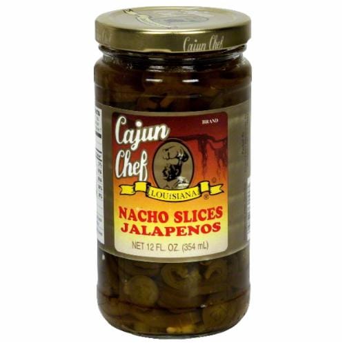 Cajun Chef Nacho Slices Jalapenos Perspective: front