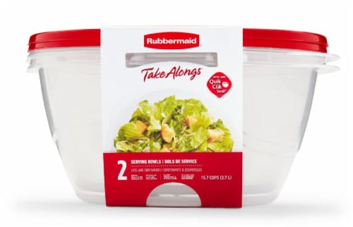 Rubbermaid TakeAlongs Food Storage Container, 3.2-Cup