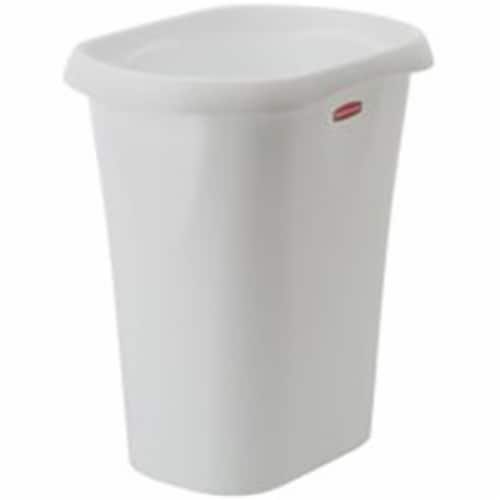 Rubbermaid® Small Vanity Wastebasket - Cashmere Perspective: front