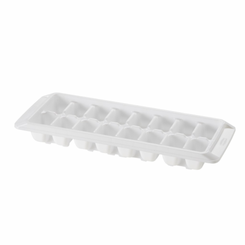 Rubbermaid Easy Release Ice Cube Tray - White Perspective: front
