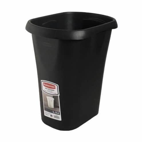 Rubbermaid 3 Gallon Plastic Home Office Wastebasket Trash Can or