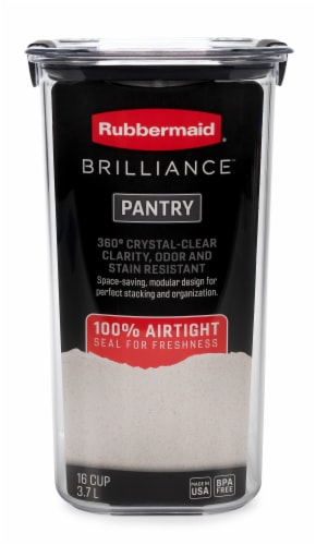 Rubbermaid® Brilliance™ Pantry Organization Container - Clear, 2.8 L -  Foods Co.