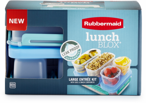 Rubbermaid LunchBlox® Leak-Proof Large Entree Container Kit - Blue