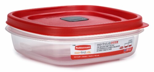 Save on Rubbermaid Easy Find Lids Container & Lid Extra Clear 3