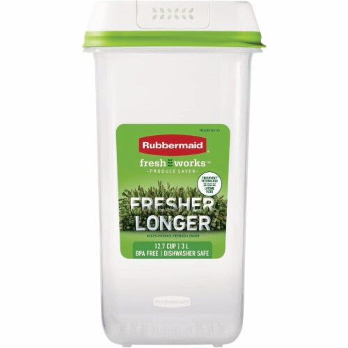 Rubbermaid Container, Produce Saver, 14 Cups, Plastic Containers