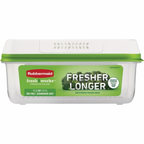 Rubbermaid® Fresh Works™ Produce Saver Container - Green, 1 ct - Food 4 Less