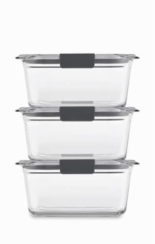 Rubbermaid glass containers discount