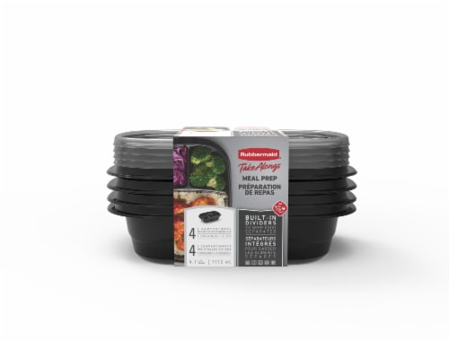 Rubbermaid® Take Alongs™ Meal Prep Food Storage Containers, 4 pk - Kroger