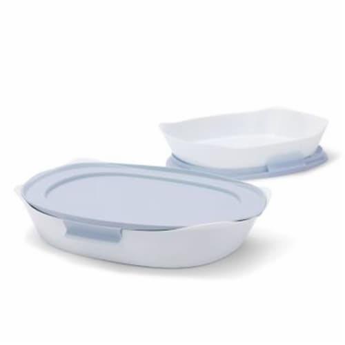 Rubbermaid Duralite Glass Bakeware with Lids, 1 ct Kroger