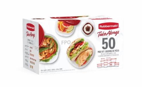 Rubbermaid® Take Alongs™ Meal Prep Food Storage Containers, 4 pk - Kroger