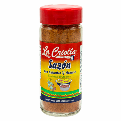 La Criolla Sazon with Cilantro Perspective: front
