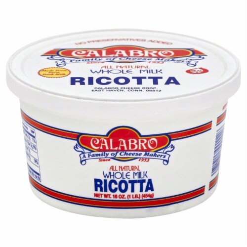 Calabro Whole Milk Rocotta Perspective: front