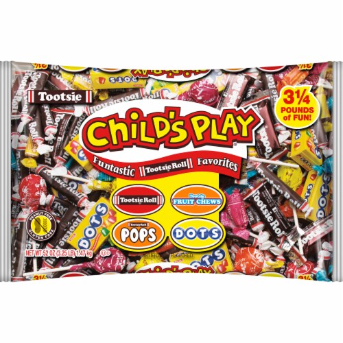Tootsie® Child's Play® Assorted Tootsie Roll® Favorites Candy Bag Perspective: front