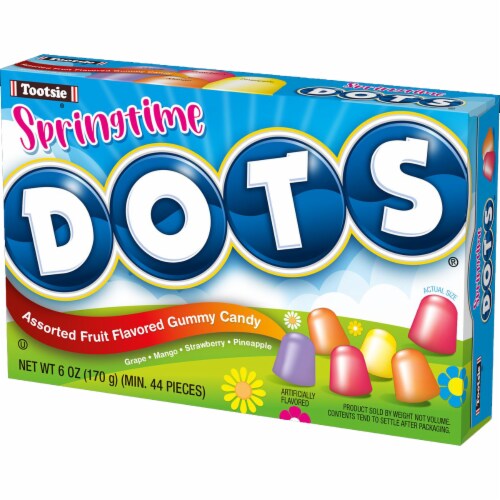 DOTS® Assorted Flavor Springtime Gummy Candy Perspective: front