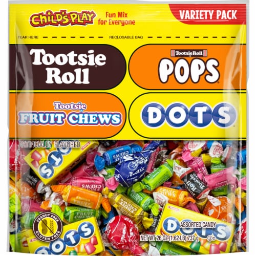 Child's Play® Assorted Variety Candy Bag Perspective: front