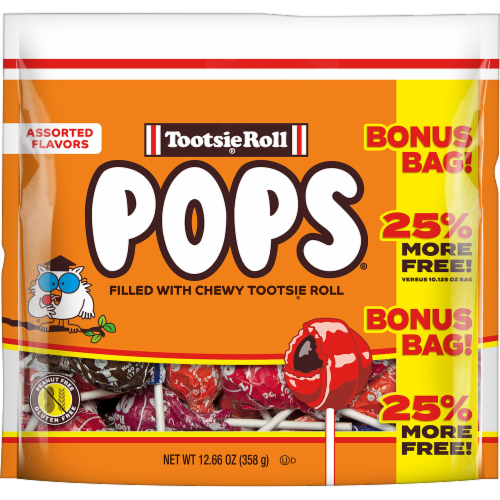 Tootsie Roll Pops Perspective: front