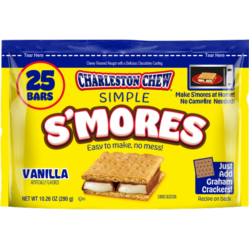Charleston Chew® Premade S'mores Perspective: front