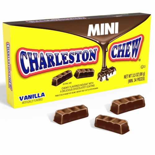 Charleston Chew Vanilla Mini Bites Candy Theater Box 3.5 oz Harris Teeter
