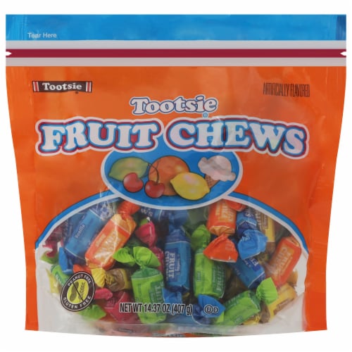 Tootsie® Fruit Chews Candy Variety Bag Perspective: front