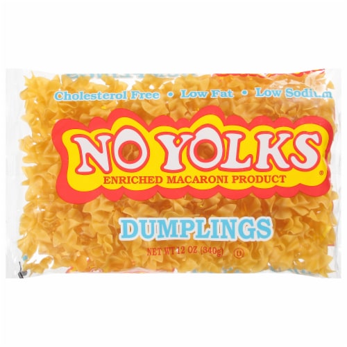 No Yolks White Pasta Dumplings