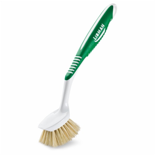 Full Circle Be Good 2.36 in. W x 9.25 in. L White Bamboo/Plastic Dish Brush  - Total Qty: 1, Count of: 1 - Fry's Food Stores