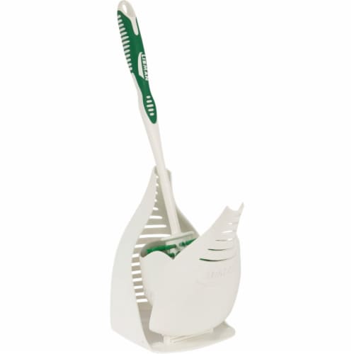 Kroger® Designer Toilet Bowl Brush - White/Black, 1 ct - Kroger