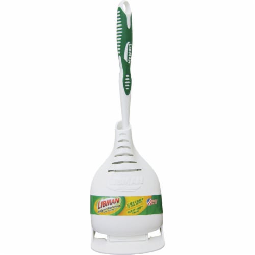 Libman® Designer Toilet Bowl Brush & Caddy Perspective: front