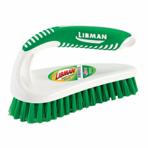 Libman 4.25 In. Polymer Bristle Rubber Grip Scrub Brush - Kellogg Supply